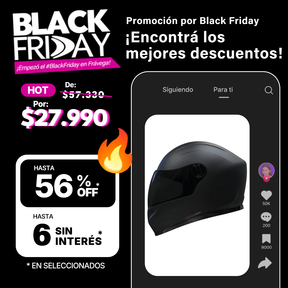 Casco para moto integral Vertigo V32 Vanguard negro mate